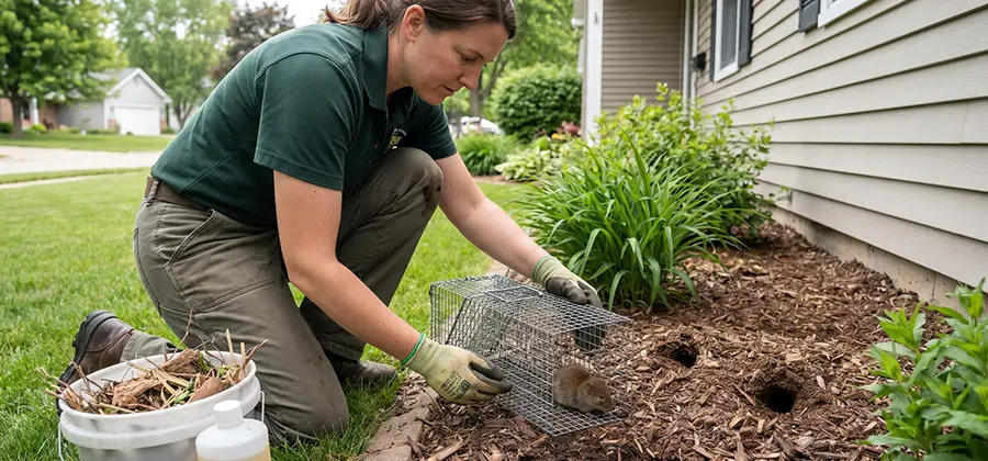 Organic Vole Control in Union